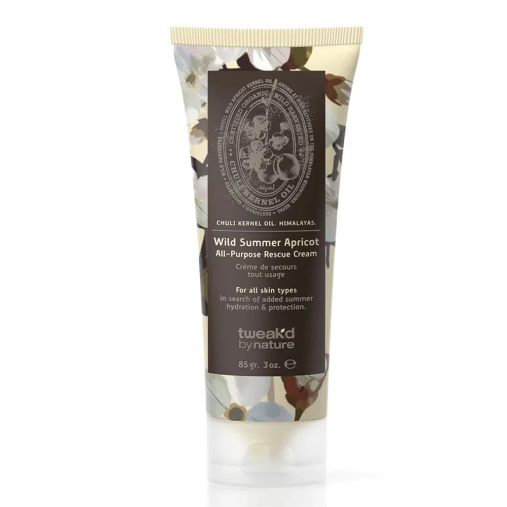 Tweak’d by Nature Wild Summer Apricot Rescue Cream 3oz Face & Body Hydration NWT